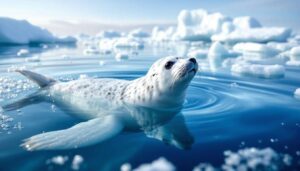 Arktyczne zwierzęta w wodzie, czyli kto naprawdę nie boi się zimna