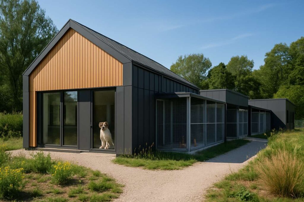 Patoschroniska dla zwierząt w Polsce. „Piękny, duży teren, a z tyłu psy zbite razem