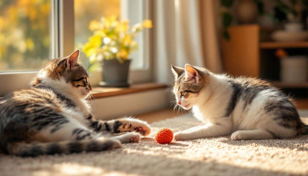 Rywalizacja u kotów: jak zapobiegać konfliktom, gdy terytorialny kot musi dzielić dom