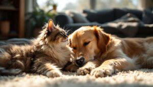 Życie kota i psa razem: te rasy kotów żyją w harmonii bez stresu