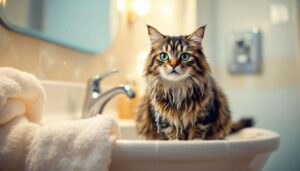 Mycie kota: zagrożenia, nawet gdy robisz to dobrze
