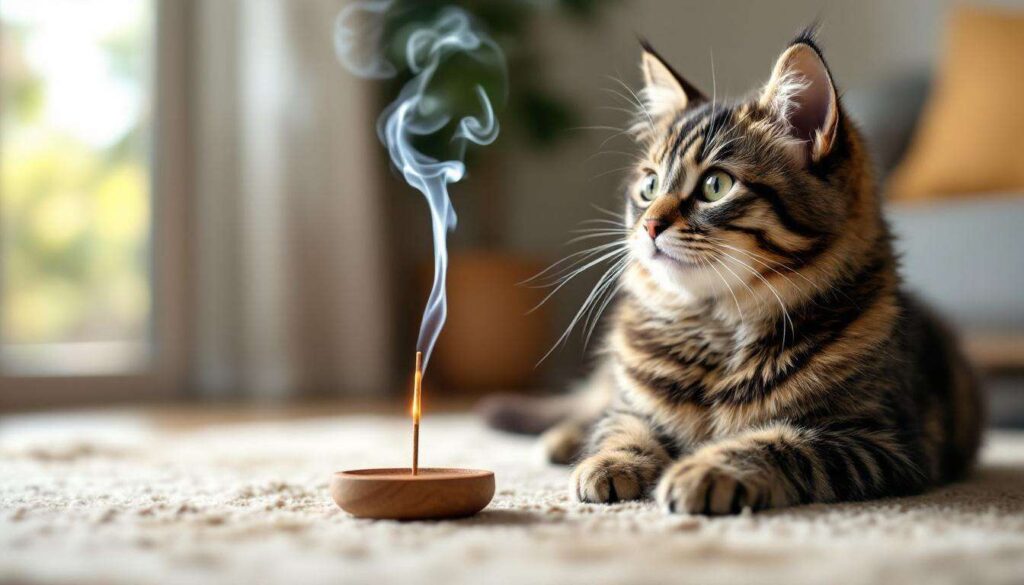 Czy palenie kadzideł jest szkodliwe dla twojego kota ?