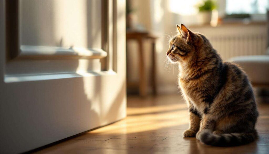 Dlaczego koty nie tolerują zamkniętych drzwi