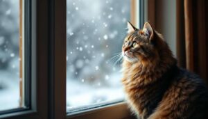 Kot, który zawsze chce być na zewnątrz: do jakiej temperatury możesz bezpiecznie go wypuścić ?