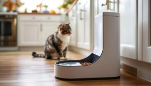 Czy możesz spokojnie pojechać na wakacje, zostawiając automatyczny karmnik dla kota ?