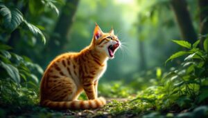 Chaous albo kot błotny: dziki kot, który potrafi szczekać