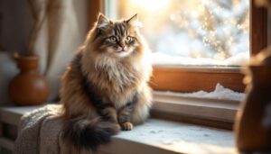 Jak zapobiec nadwadze u kota zimą: wskazówki