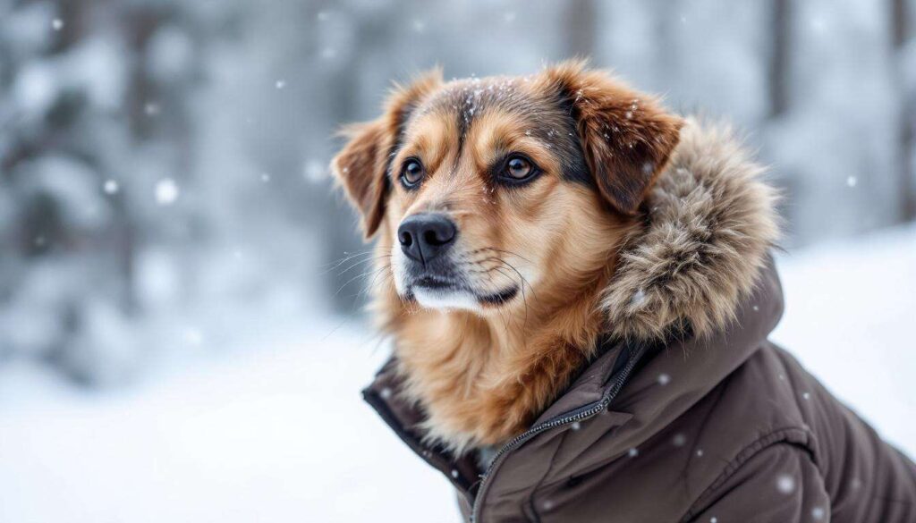 Czy w temperaturze poniżej 5°C powinieneś ubrać psa w kurtkę czy dobrze znosi zimno ?