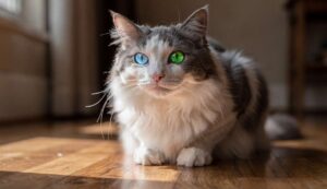 Heterochromia u kotów: niezwykłość, która cię oczaruje