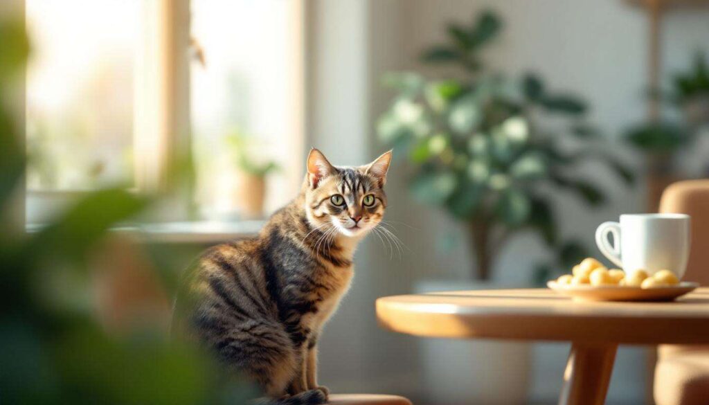 Jak oduczyć kota skakania na stół? 5 skutecznych metod bez karania
