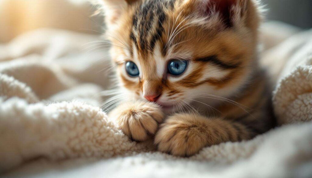 Dlaczego kot ugniata łapkami koc? Wyjaśnienie sięga okresu kocięcego