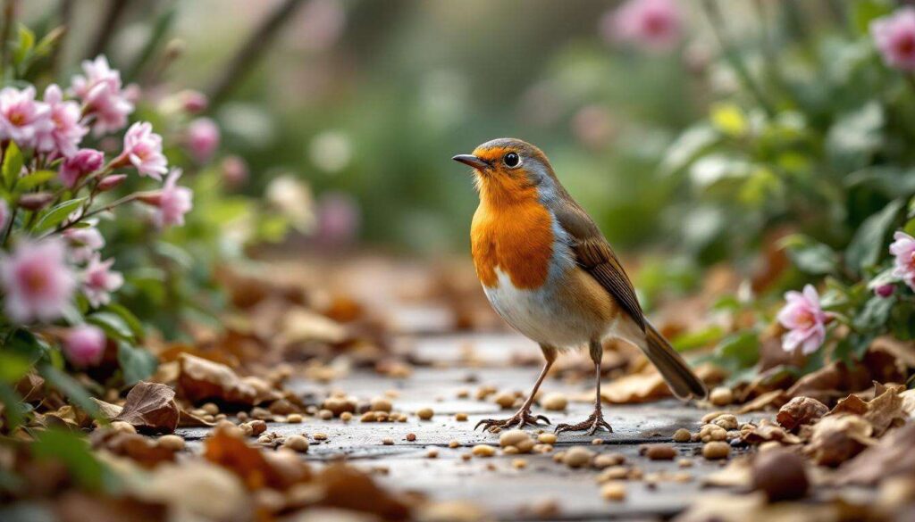 Rudziki w marcu: jaki pokarm kłaść na ziemię, by je przyciągnąć do ogrodu