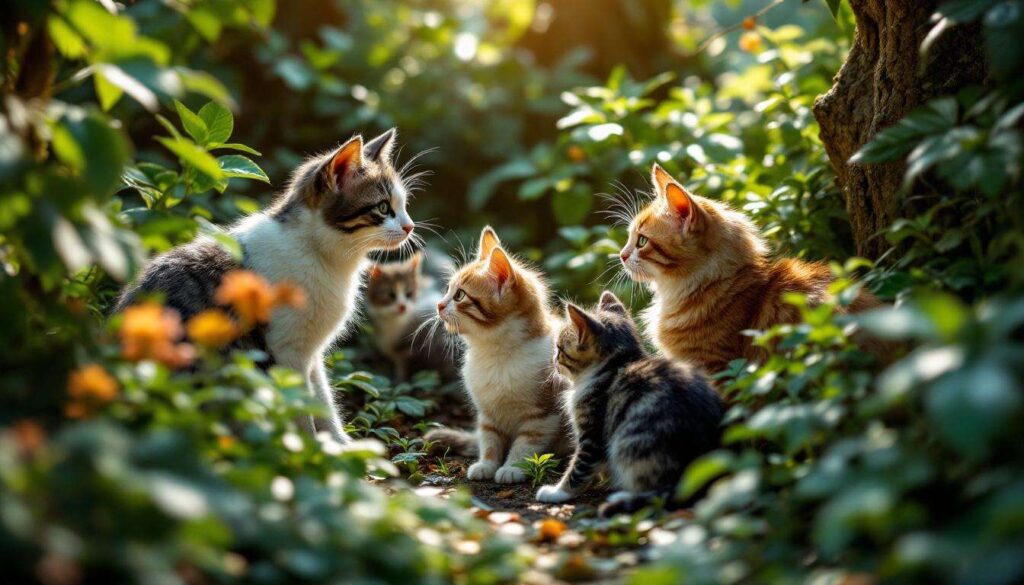 Kolonie kotów w ogrodach: naukowcy odkryli ukrytą sieć społeczną