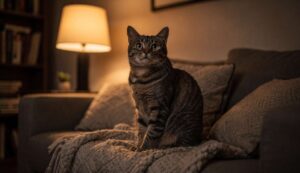 Dlaczego Twój kot miauczy w nocy? 5 przyczyn, które wskazują behawioryści