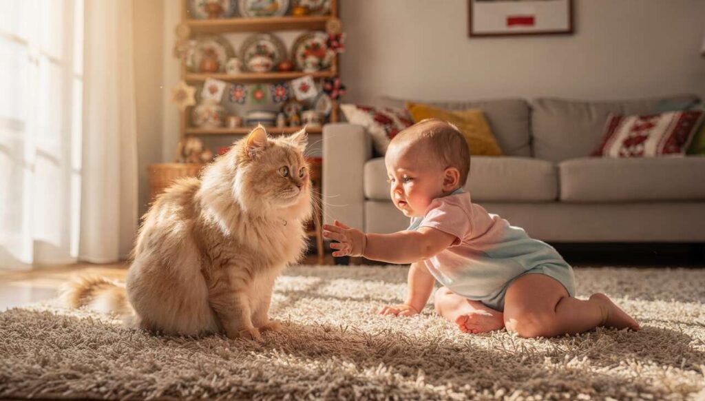 Koty a dzieci: 5 zasad bezpiecznego współżycia według polskich behawiorystów