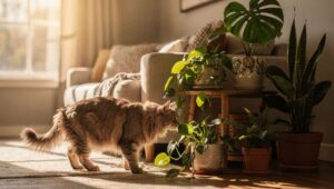 5 roślin domowych trujących dla kotów — lista, którą warto sprawdzić wiosną