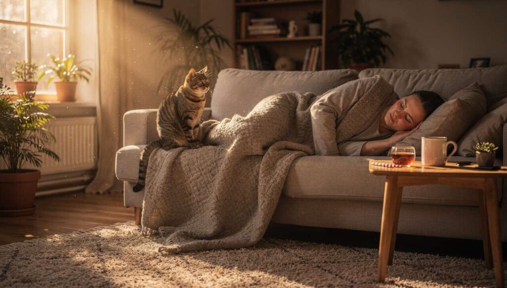 Czy koty potrafią wyczuć chorobę właściciela? Co mówią badania z ostatnich lat