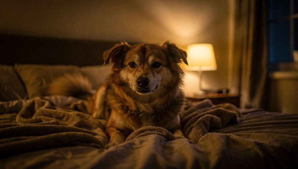 Pies kręci się w kółko przed snem: behawiorystka wyjaśnia atawistyczny instynkt