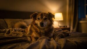 Pies kręci się w kółko przed snem: behawiorystka wyjaśnia atawistyczny instynkt